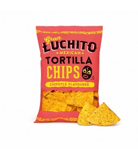 Tortilla Chips Chipotle 170gr. Luchito. 10un. Delicat Gourmet