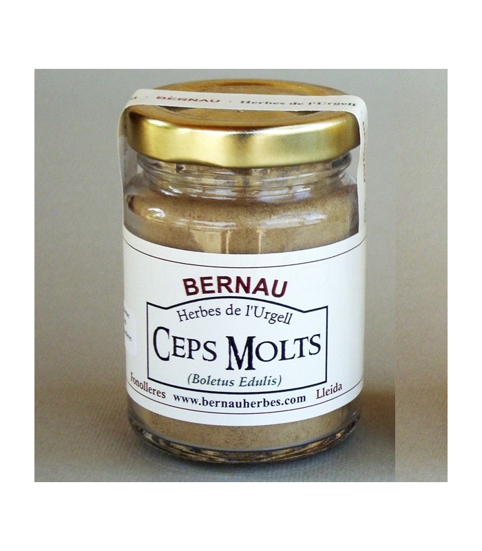 Ceps secos molidos 40gr. Bernau Herbes de l'Urgell. 12un. Delicat Gourmet