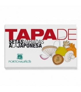 Tapa de setas variadas a la japonesa RR125. Porto-Muiños. 20un. Delicat Gourmet