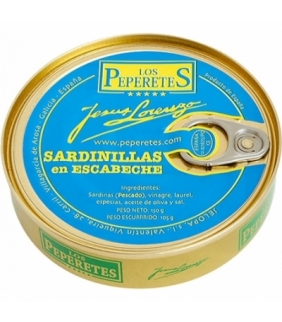 SARDINILLA EN ESCAB. RO120 LOS PEPERETES (25 U)