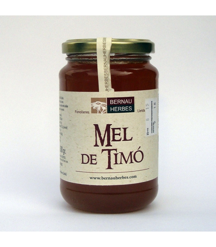 Miel de tomillo 500gr. Bernau Herbes de l'Urgell. 6un. Delicat  gourmet