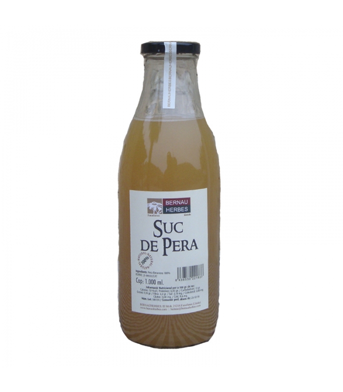 Zumo Pera 1l. Bernau Herbes. 6un. Delicat gourmet