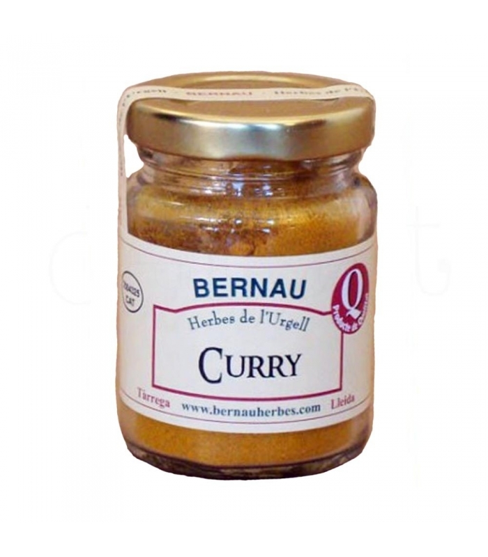 Curry molido 50gr. Bernau Herbes de l'Urgell. 12un. DelicatGourmet