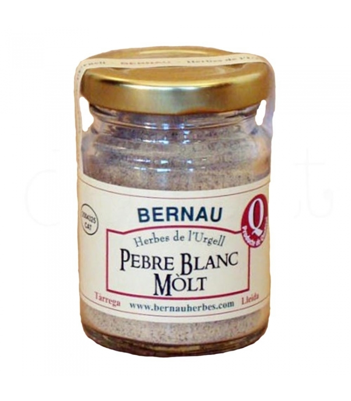 Pimienta blanca molida 40gr. Bernau Herbes. 12un. DelicatGourmet