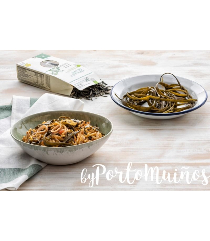 Recetas  Espagueti de mar deshidratado (bolsa)  Porto-Muiños. Delicat Gourmet