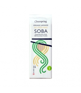 Soba de trigo Sarraceno 200gr. Clearspring. 6un. Delicat Gourmet