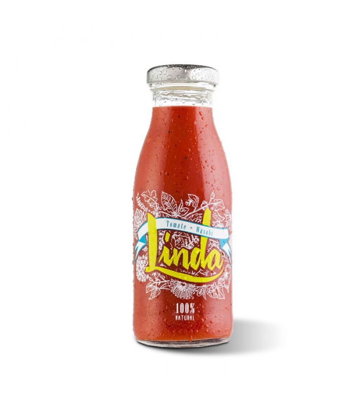 Linda Tomate con Wasabi 250ml. Linda. 24un. Delicat gourmet