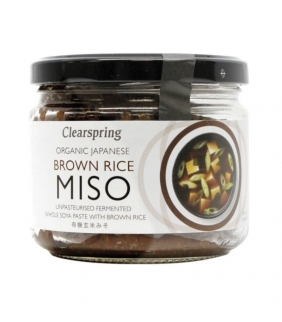 Genmai Miso 300gr. Clearspring 6ud.  Delicat gourmet