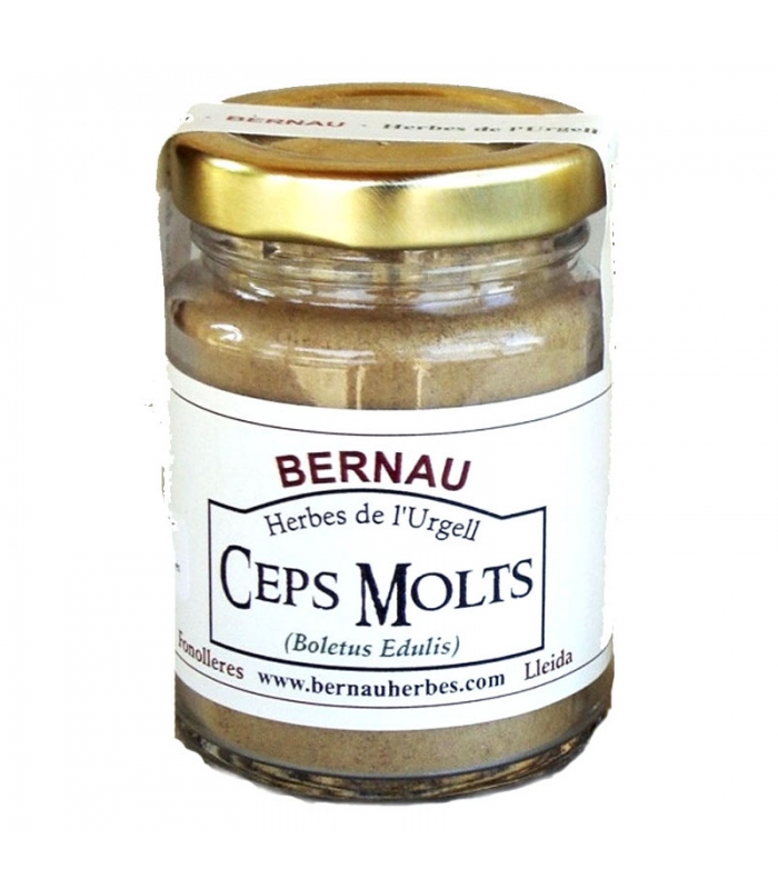 Ceps secos molidos 40gr. Bernau Herbes de l'Urgell. 12un. Delicat Gourmet