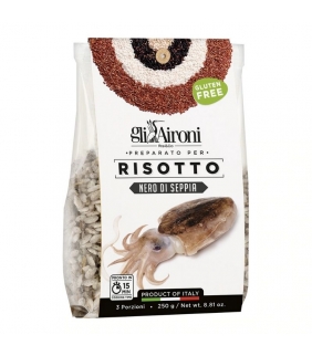 Risotto Nero di Sepia  250gr. gliAironi. 9un. Delicat gourmet