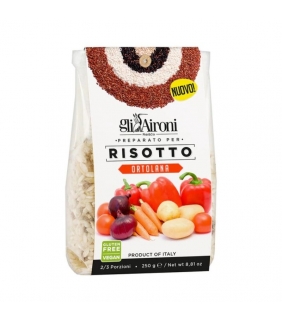 Risotto con Verduras 250gr. gliAironi. 9un. Delicat Gourmet