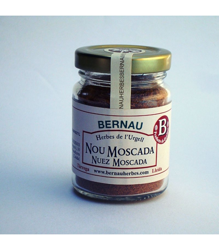 Nuez Moscada molida 40gr. Bernau Herbes. 12un.