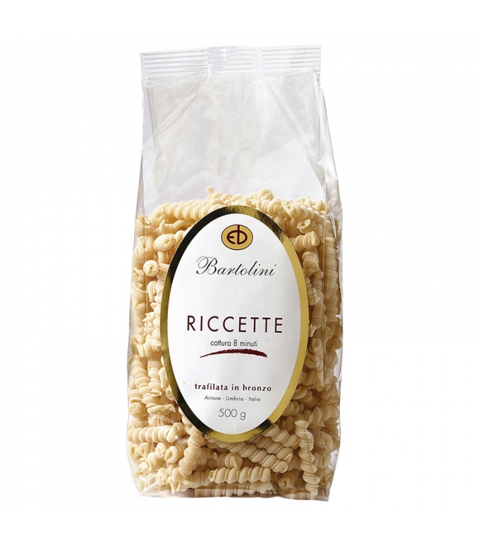 Riccette 500gr. Bartolini. 12un. Delicat gourmet