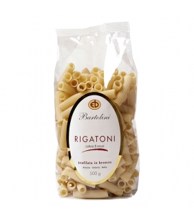 Rigatoni 500gr. Bartolini. 12un. Delicat Gourmet