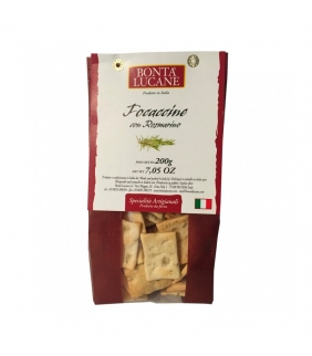 Focaccine al romero 200gr. Bonta Lucane. Delicat Gourmet