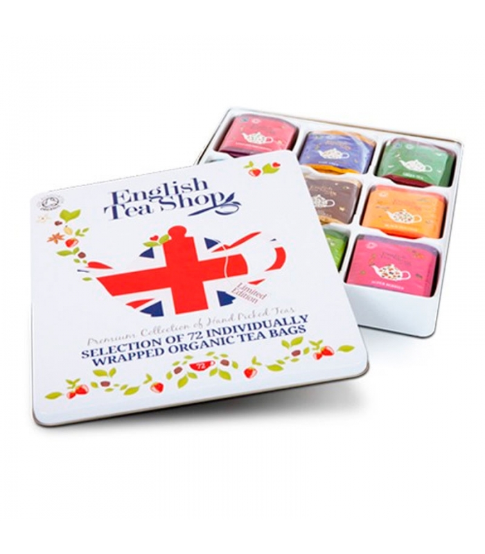 Surtido Té "Jubilee Collection" 128gr. English Tea Shop. 6un. Delicat Gourmet