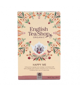 Infusión Happy Me 30gr. English Tea Shop. 6un. Delicat gourmet