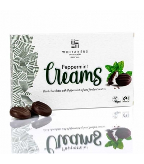 Mint Cremes 150gr. Whitakers Chocolates. 14un. Delicatgourmet