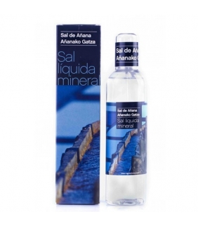 Sal líquida mineral 300ml. Sal de Añana. 6un. DelicatGourmet