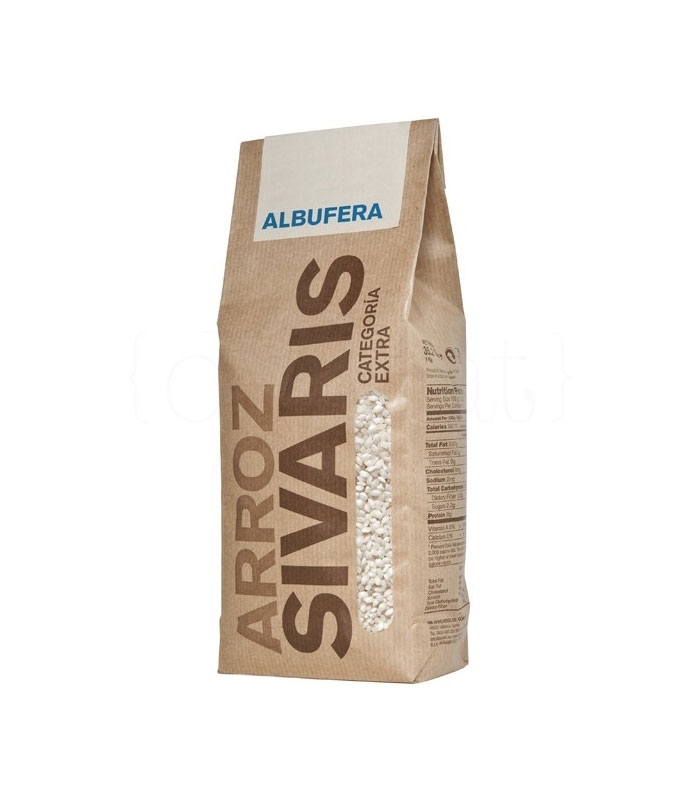 Arroz Albufera 1kg. Sivaris. 6un. Delicat Gourmet