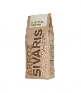 Arroz Integral 1kg. Sivaris. 6un. Delicat Gourmet