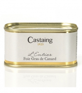 Foie Gras entero de Pato 130gr. Castaing. 12un. Delicat Gourmet