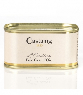 Foie Gras entero de Oca 130gr. Castaing. 12un. Delicat Gourmet