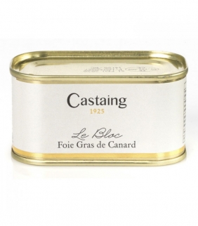 Bloc de Foie Gras de Pato 130gr. Castaing. 12un. Delicat Gourmet