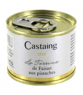 Terrina de Faisan con Pistacho 67gr. Castaing. 5un. Delicat Gourmet