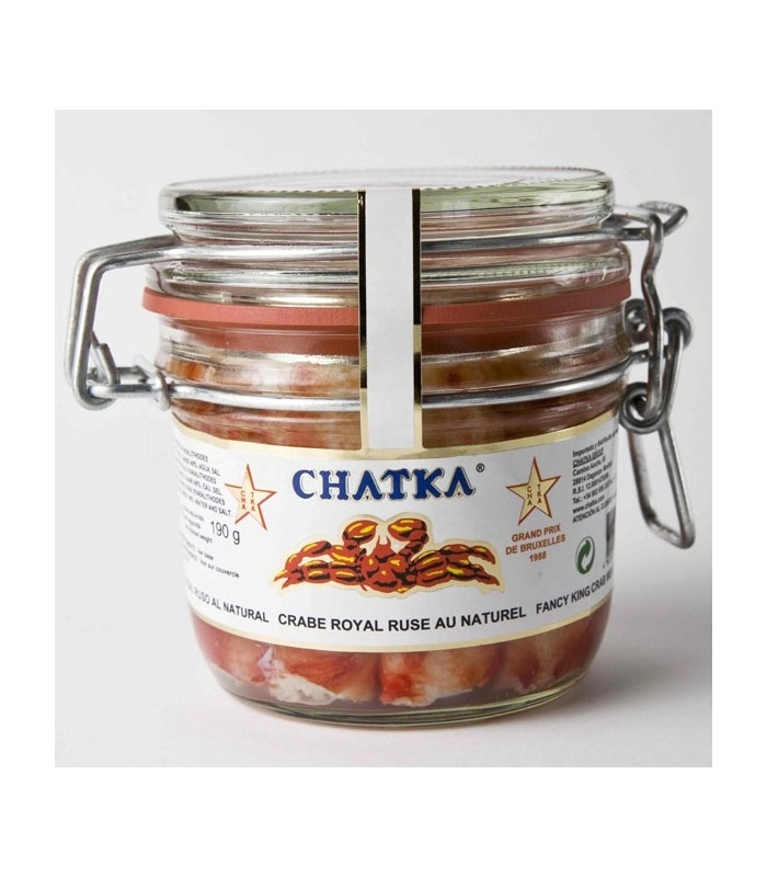 60% Patas Chatka al natural cristal 310gr. Chatka. 6un. Delicat Gourmet