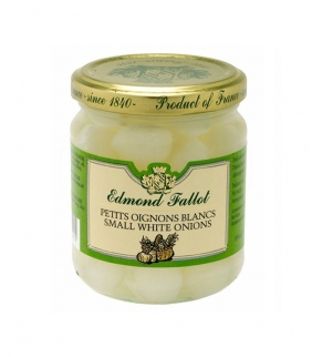 Cebolletas blancas 120gr. Edmond Fallot. 12un. Delicat Gourmet