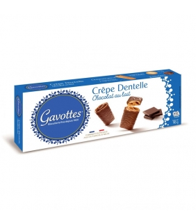 Crepes chocolate con leche 90gr. Gavottes. 18un. Delicat Gourmet