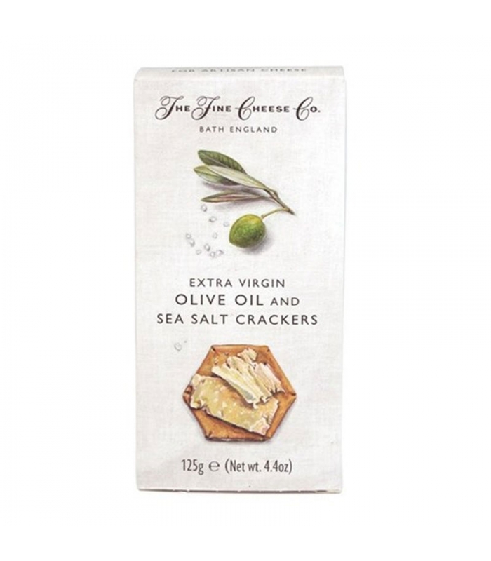 Crackers de AOVE y Sal 125gr. The Fine Cheese Co. 6un. Delicat Gourmet