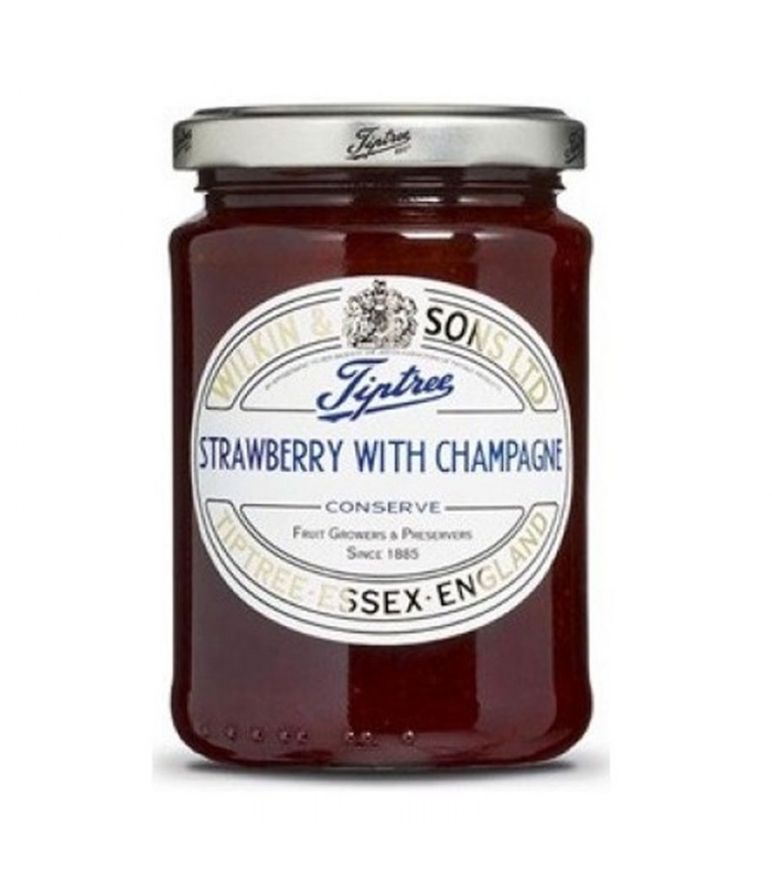 Mermelada de Fresas & Champagne 340gr. Tiptree. Delicat Gourmet