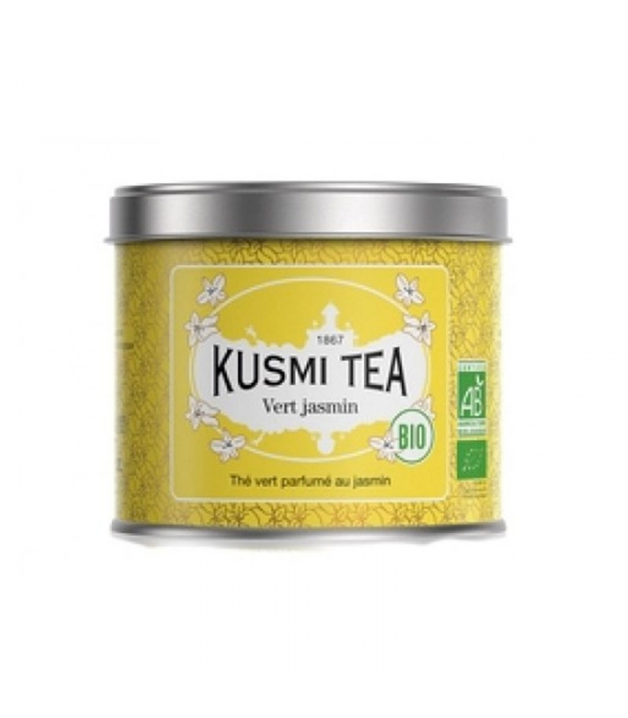 Té Verde al Jazmin BIO 90gr. Kusmi Tea - Productos gourmet | Delicat gourmet