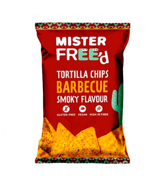 Tortilla chips BBQ 135gr. Mr Free'd. 12un. Delicat Gourmet